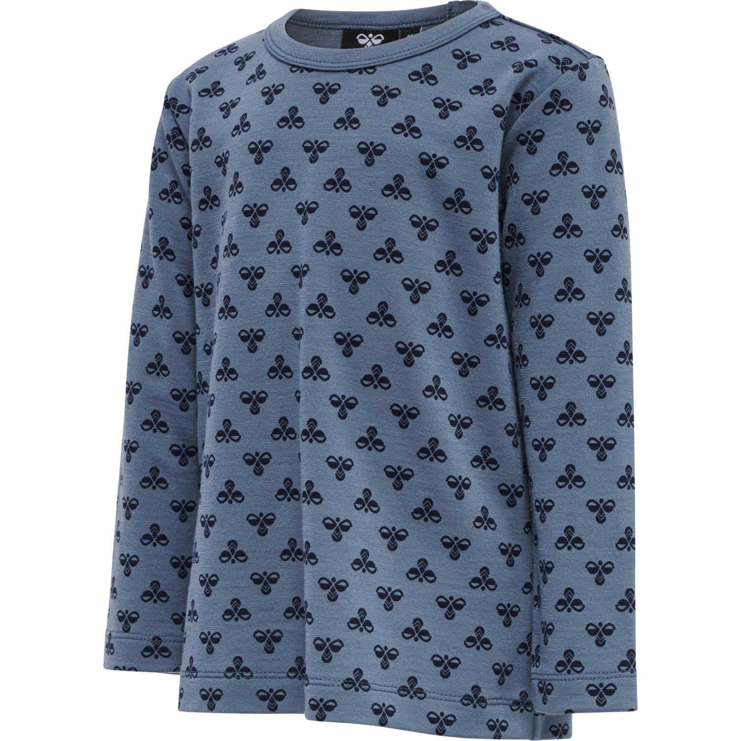 hmlVILMO T-SHIRT LS, CHINA BLUE, packshot