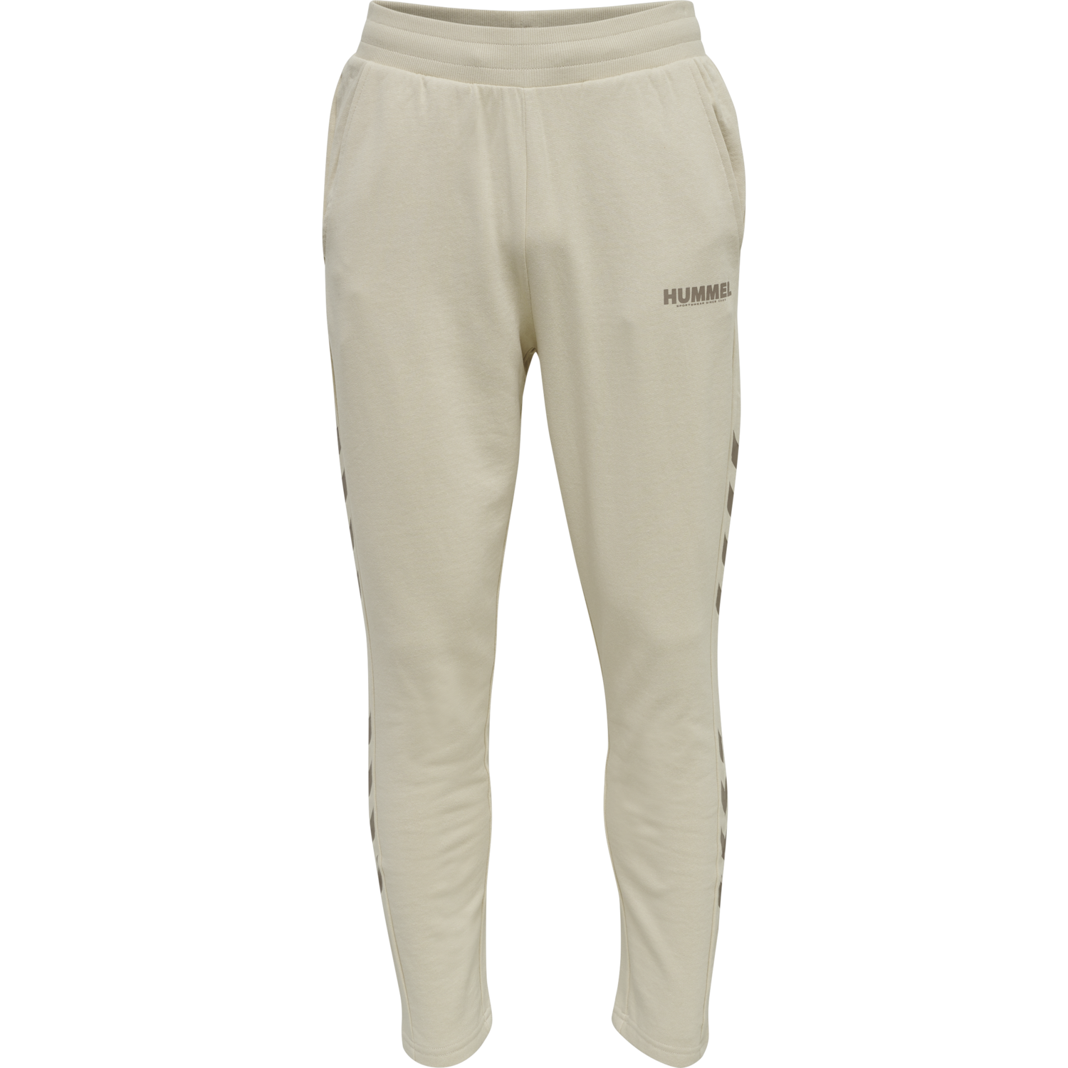 hmlLEGACY TAPERED PANTS, PUMICE STONE, packshot