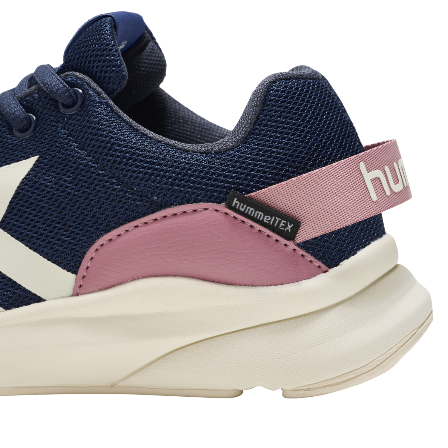 REACH 250 RECYCLED TEX LACE JR, BLACK IRIS/PINK, packshot