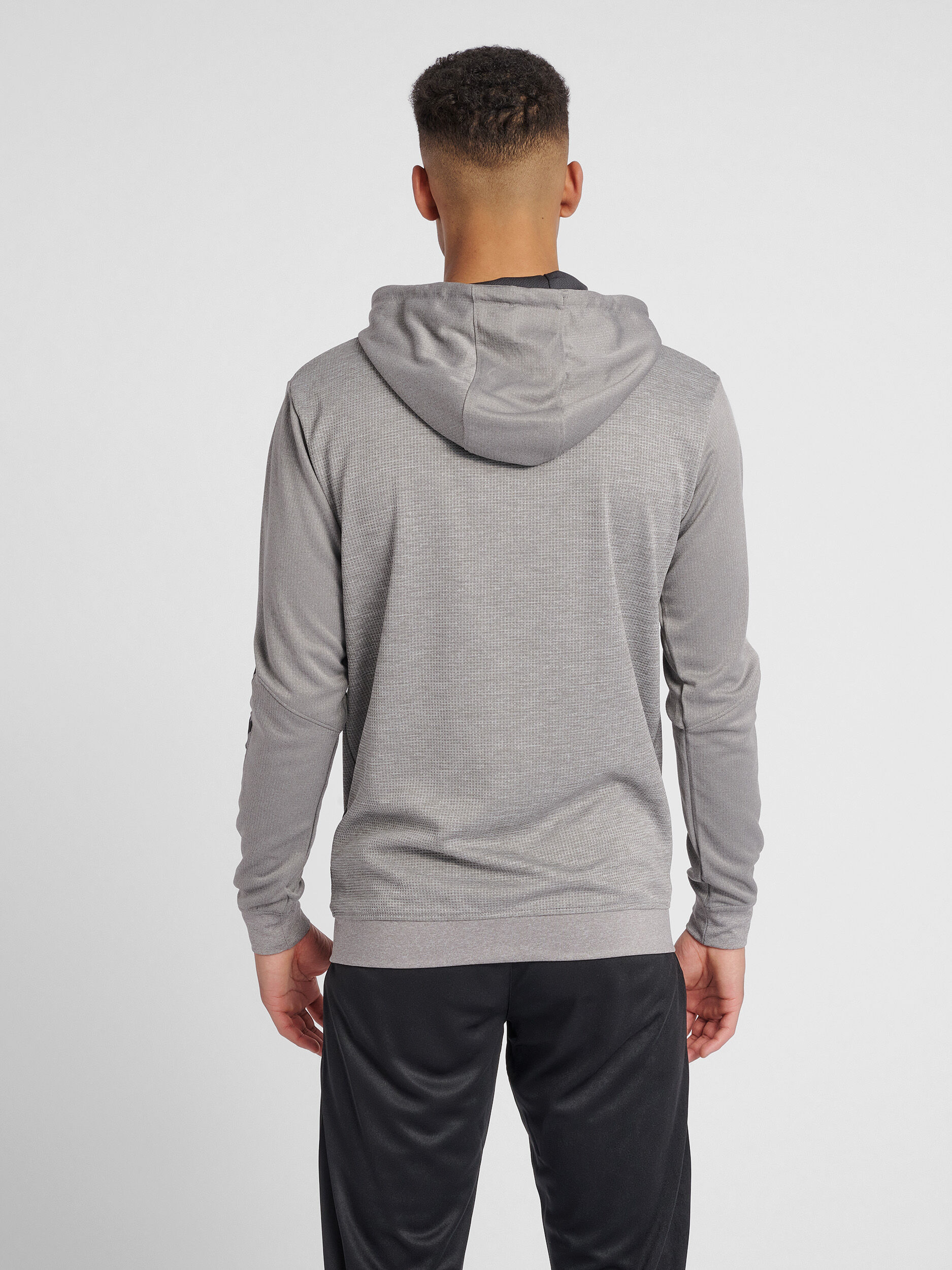 Adidas originals tape poly full sales zip hoodie