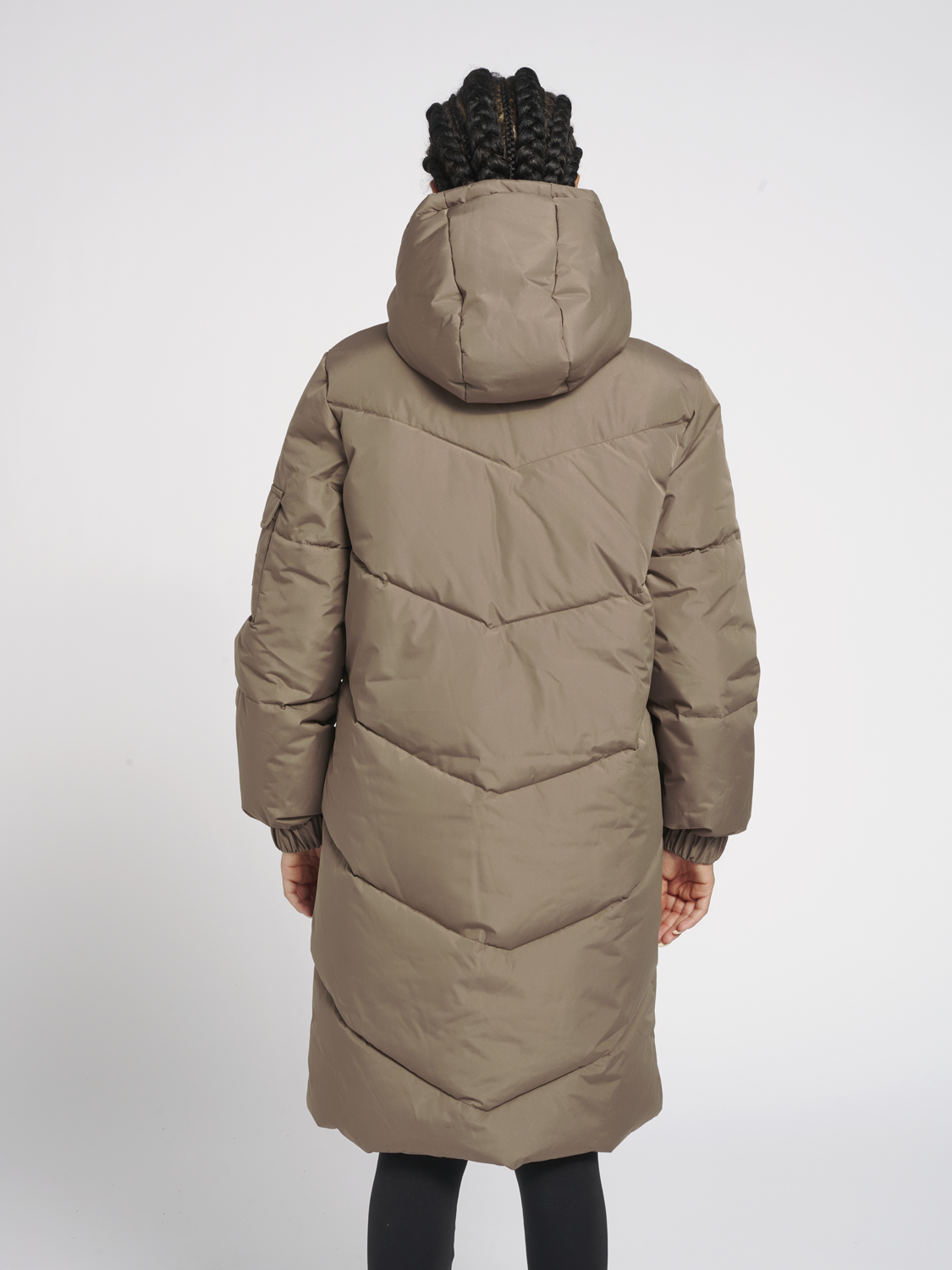 topshop long puffer jacket