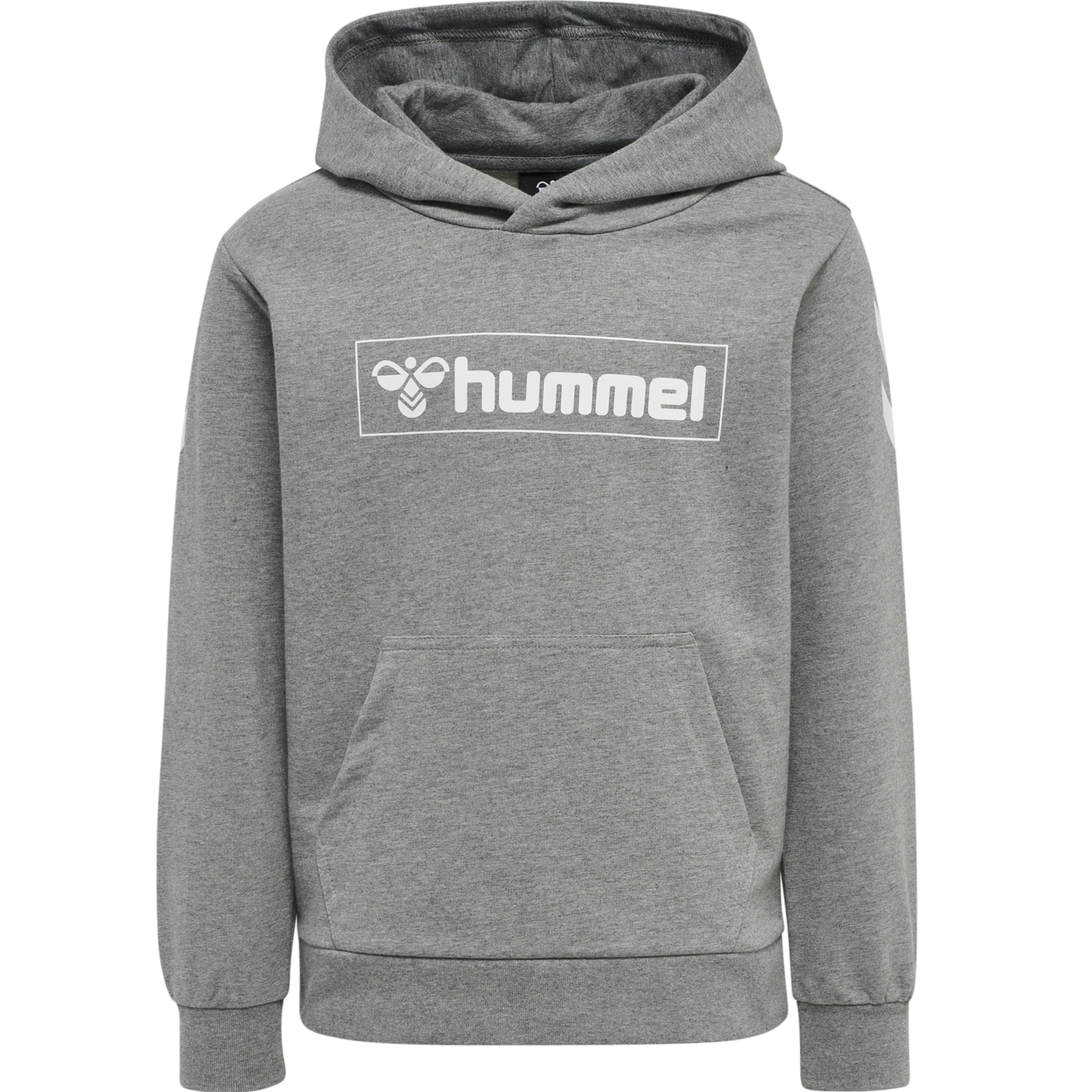 hmlBOX HOODIE, MEDIUM MELANGE, packshot