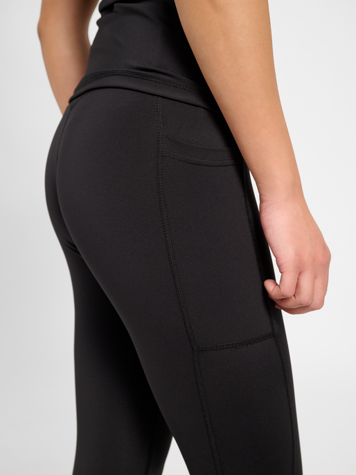 hmlPRIMA HW TIGHTS, BLACK, model