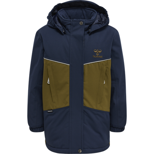 hmlCONRAD TEX JACKET, BLACK IRIS, packshot