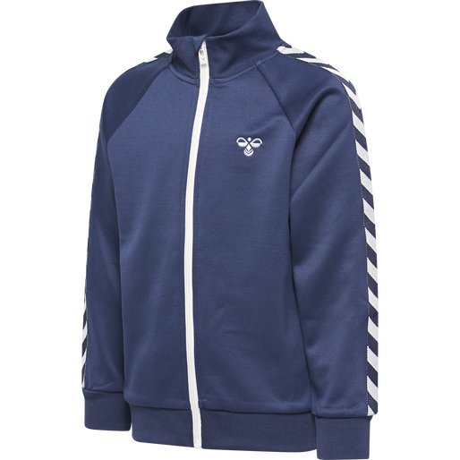hmlKICK ZIP JACKET, BLACK IRIS, packshot