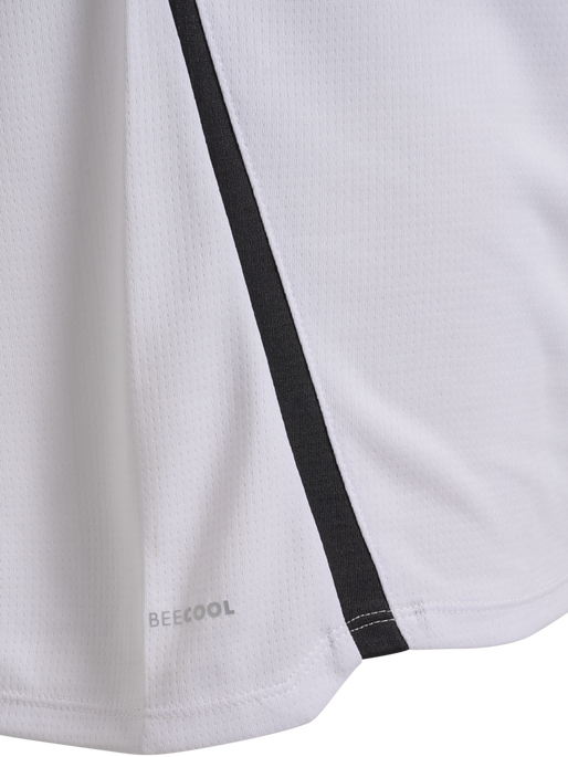 hmlLEAD 2.0 JERSEY S/S, WHITE/STEEL GRAY, packshot