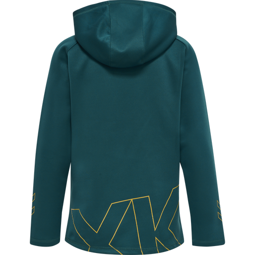 hmlCIMA XK HOODIE WOMAN, BLUE CORAL, packshot