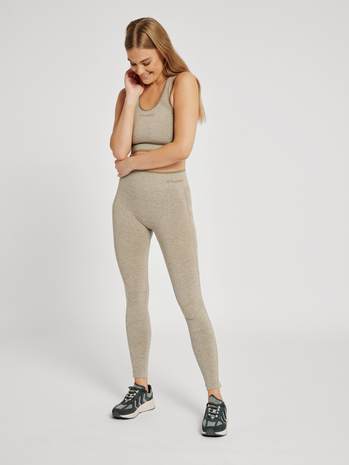 hummel MT UNA SEAMLESS MID WAIST TIGHTS 