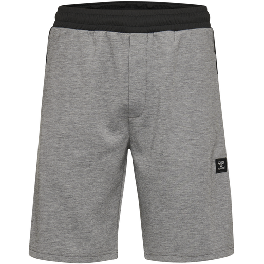 hmlTROPPER SHORTS, GREY MELANGE, packshot