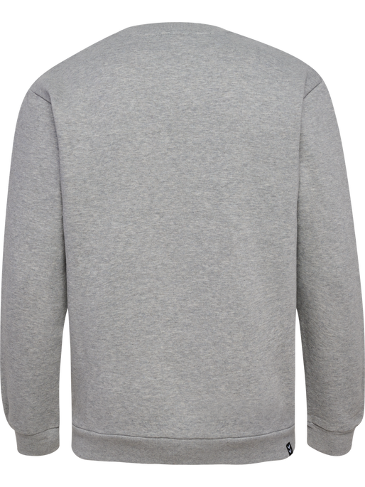 hmlMOVER COTTON SWEATSHIRT, GREY MELANGE hmlMOVER COTTON SWEATSHIRT, GREY MELANGE, packshot