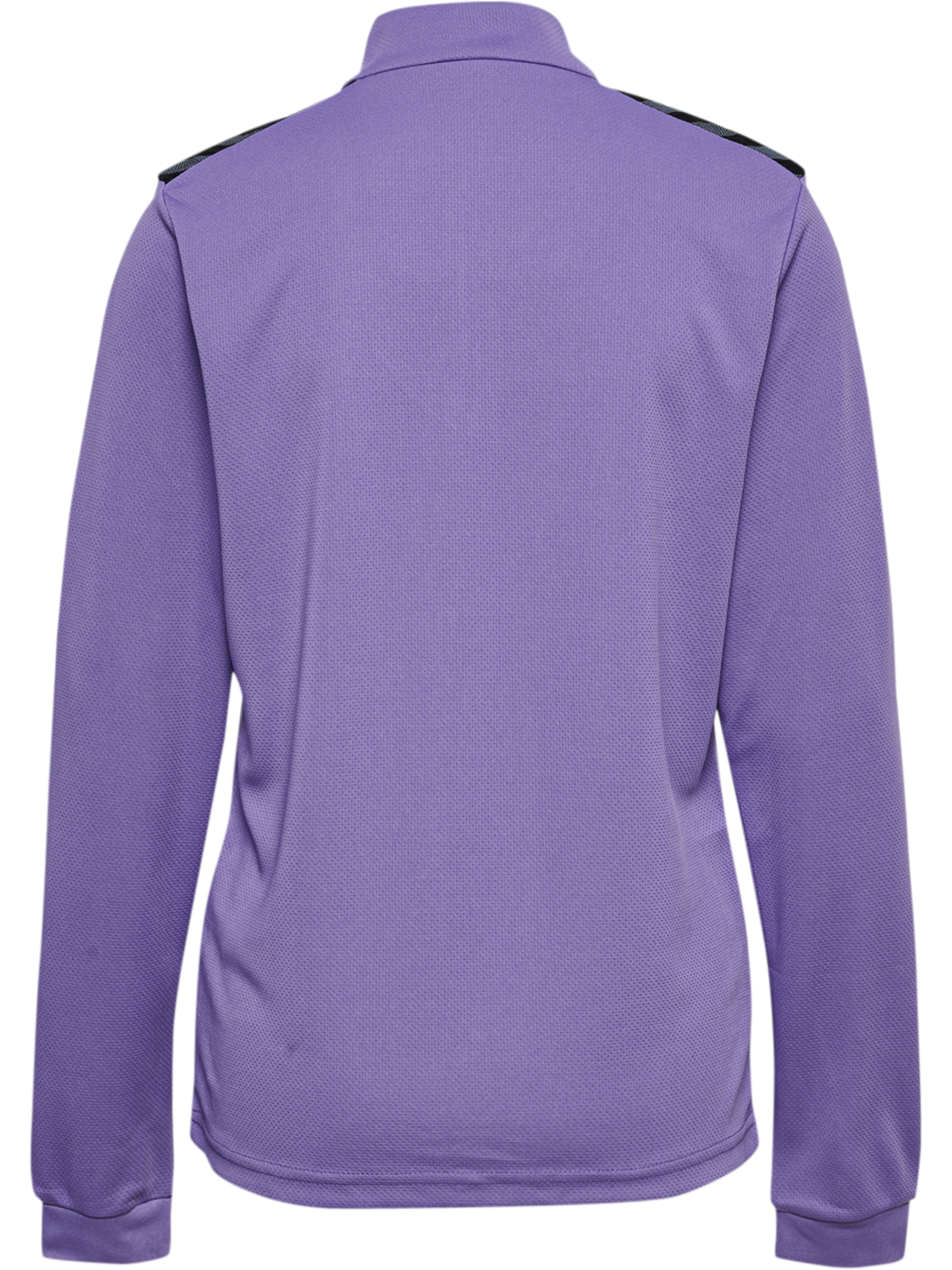 hmlAUTHENTIC HALF ZIP SWEAT WOMAN, DAHLIA PURPLE/ASPHALT, packshot