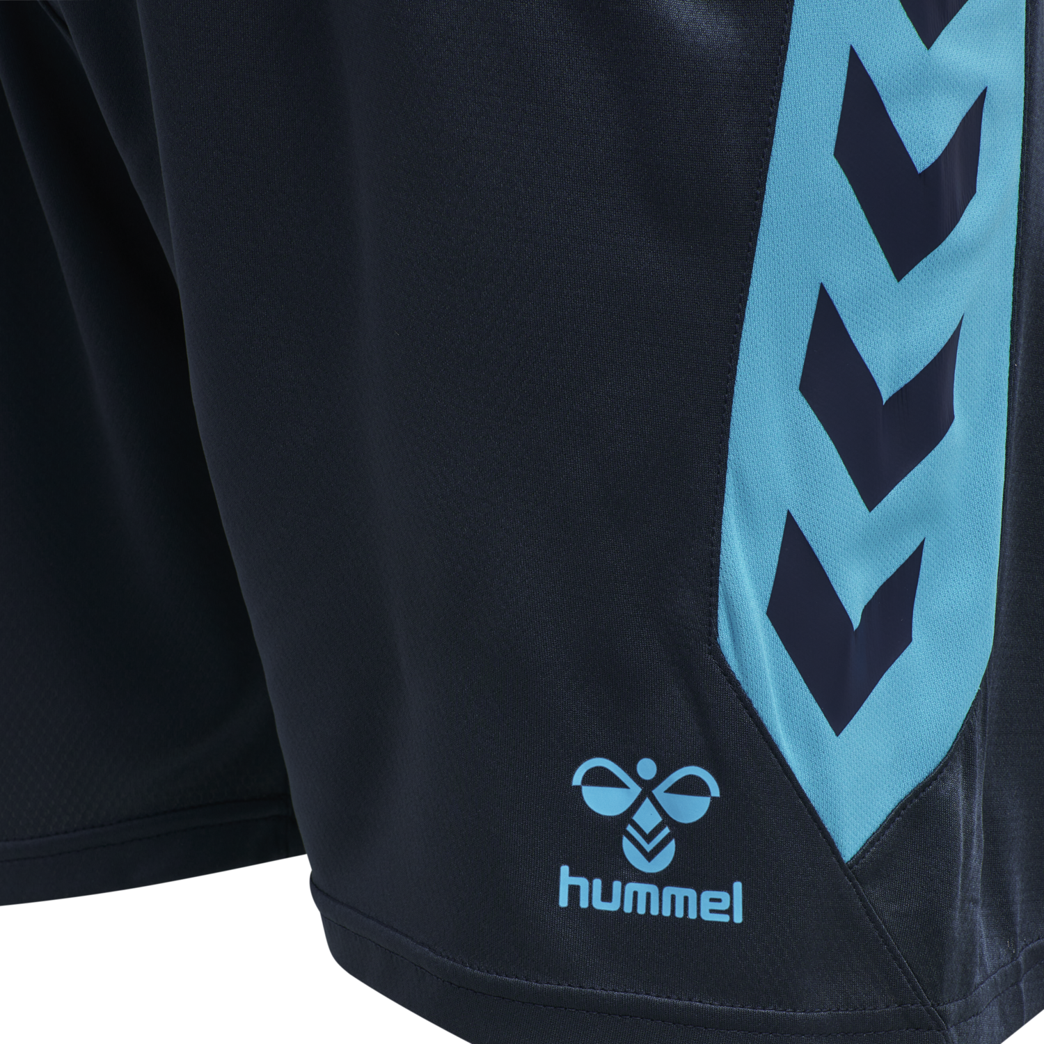 Hummel Action Poly Shorts Black Iris Atomic Blue Hummel Net