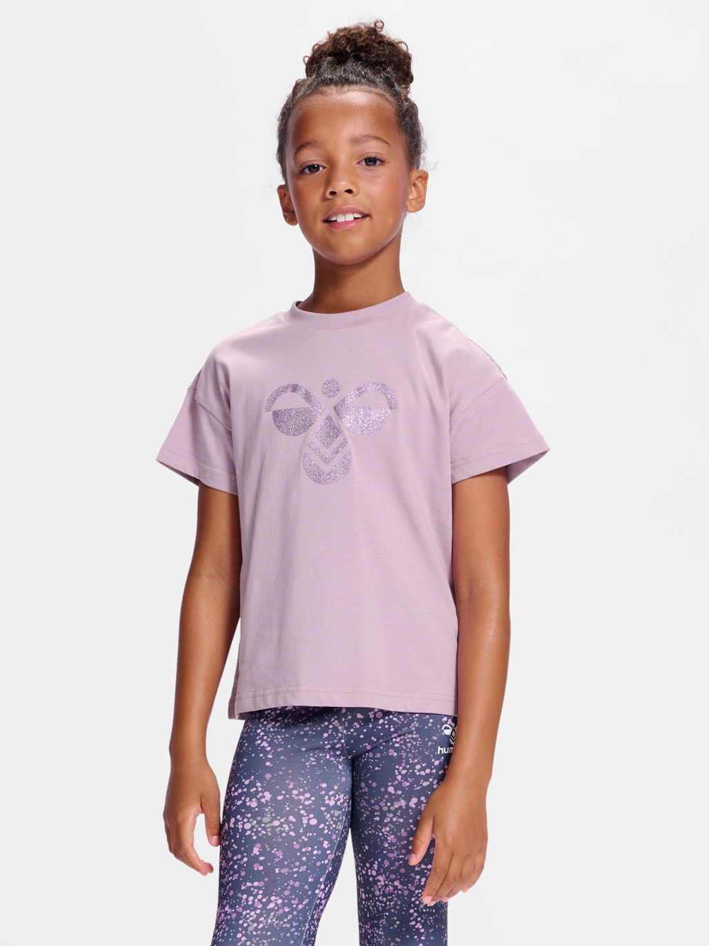 hmlLUNA T-SHIRT S/S, 3877, model