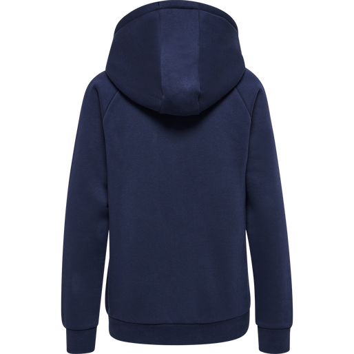 hmlRED HEAVY ZIP HOODIE WOMAN, MARINE, packshot