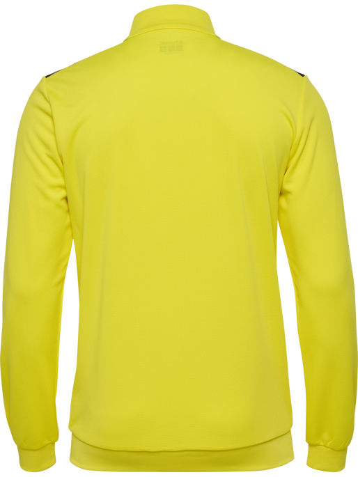 hmlAUTHENTIC PL ZIP JACKET, BLAZING YELLOW, packshot