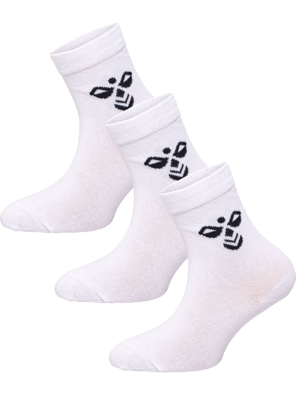 SUTTON 3-PACK SOCK, WHITE, packshot