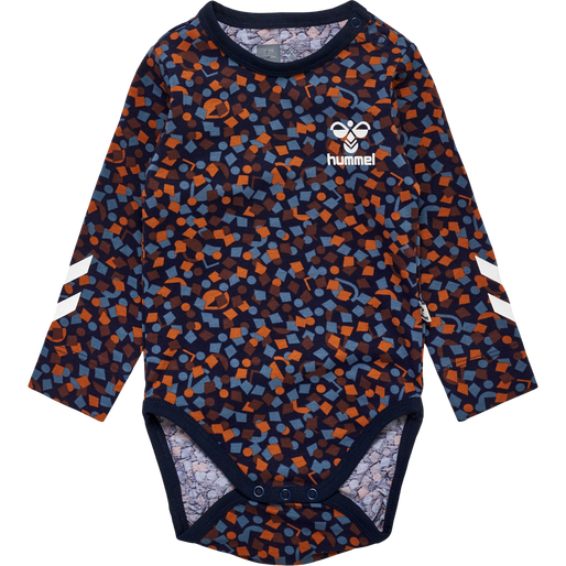 hmlCONFETTI BODY L/S, BLACK IRIS, packshot