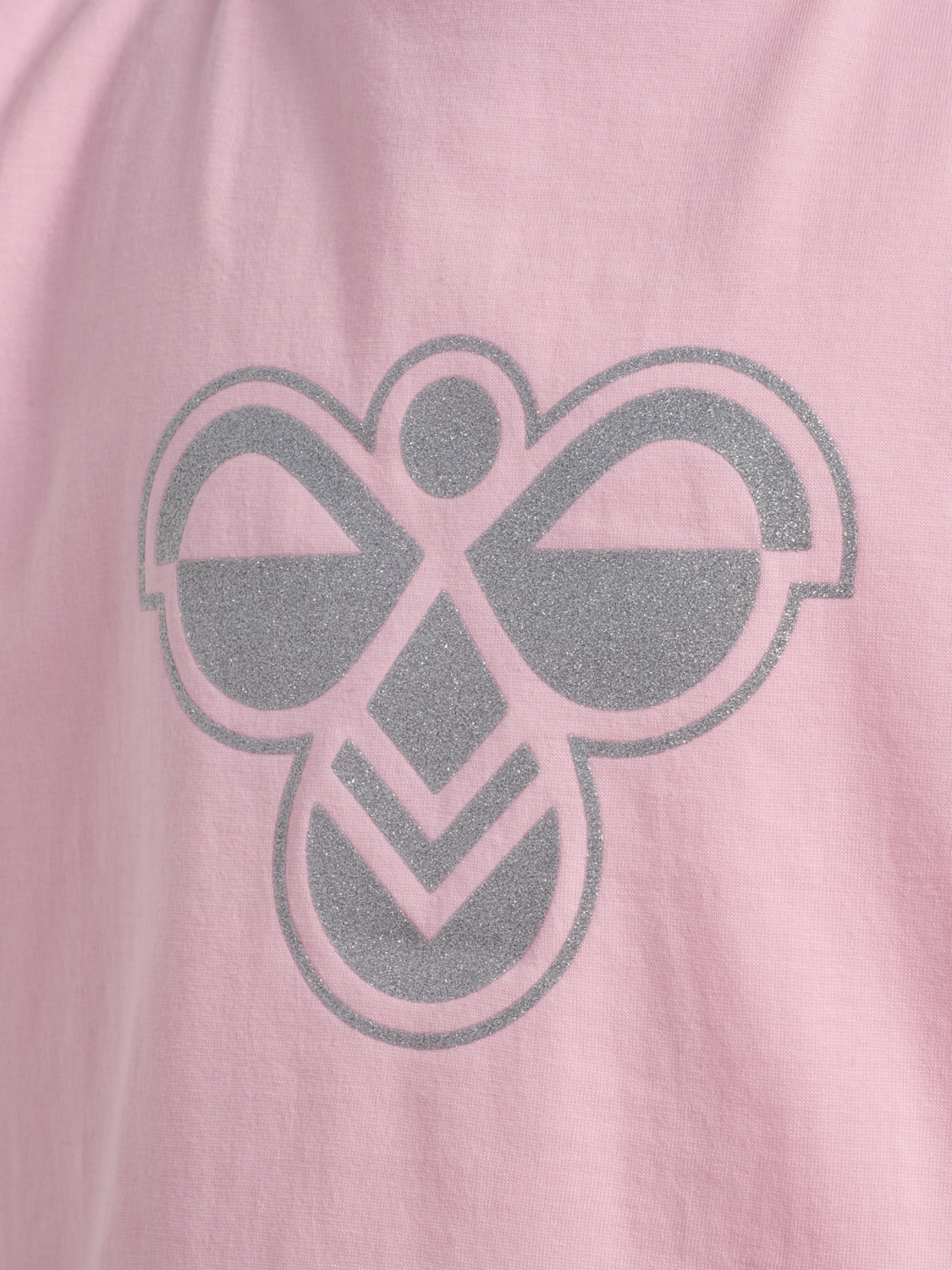 hmlJR REG T-SHIRT S/L BIG BEE, ROSEATE SPOONBILL, packshot