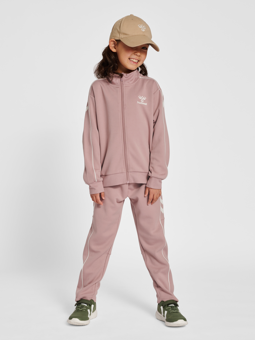 hummel TRACK TRACKSUIT WOODROSE hummel