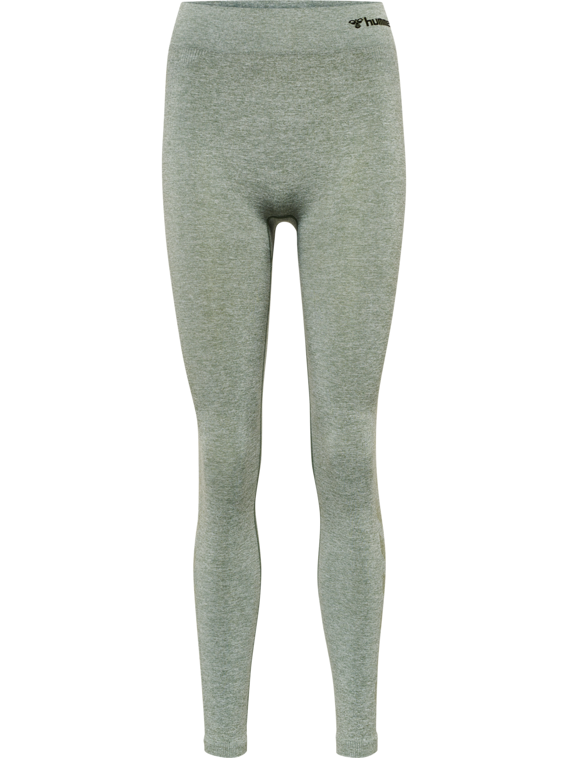 hmlCI SEAMLESS MID WAIST TIGHTS, LILY PAD MELANGE, packshot