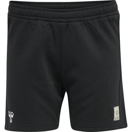 hmlGG12 SWEAT SHORTS WOMAN, BLACK, packshot