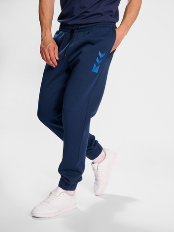 hmlACTIVE SWEATPANTS, DRESS BLUES, model