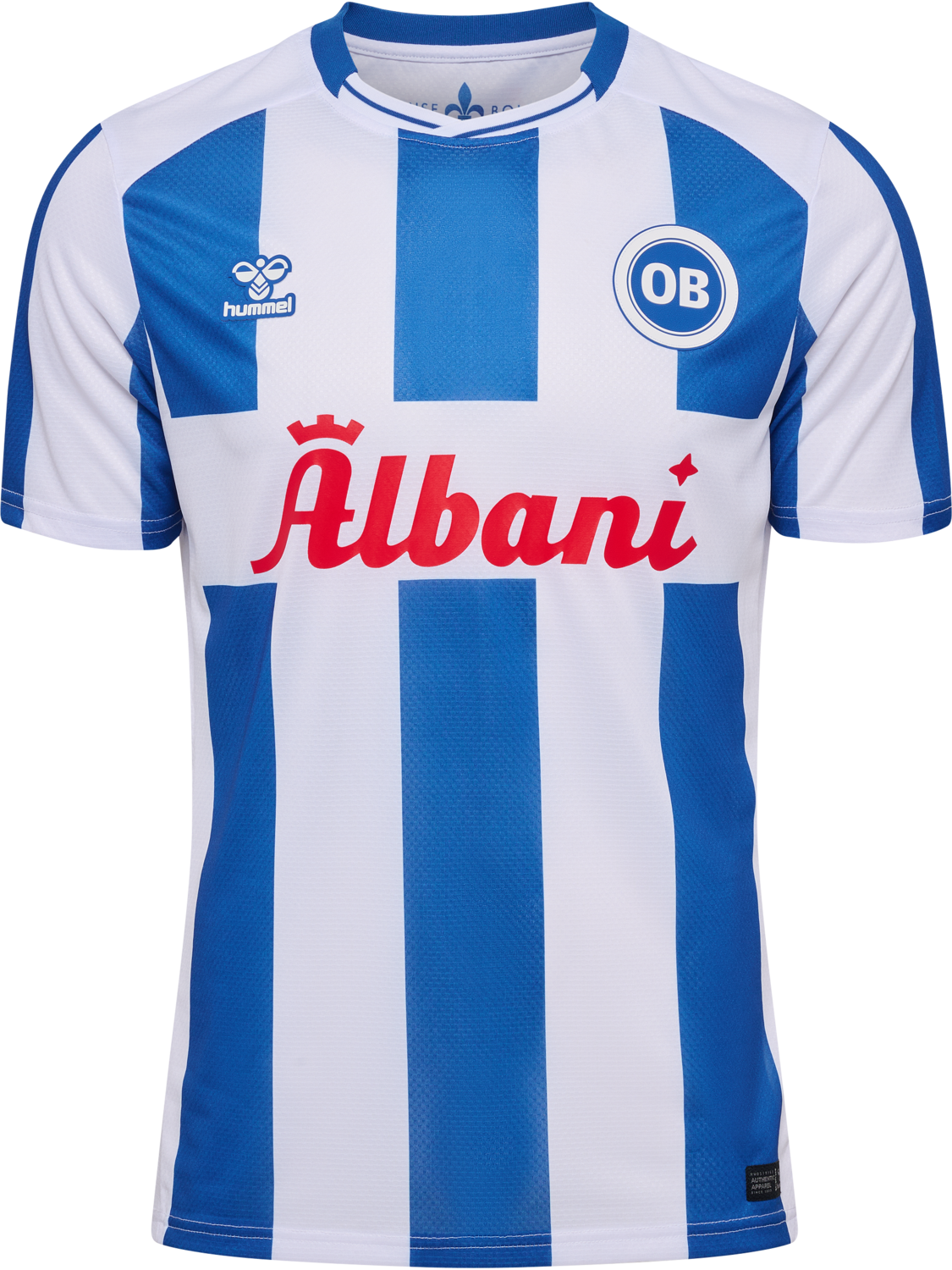 OB 25/26 HOME JERSEY SS, LAPIS BLUE/BRIGHT WHITE, packshot