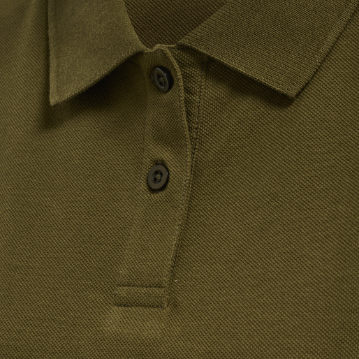 hmlRED CLASSIC POLO WOMAN, DARK OLIVE, packshot