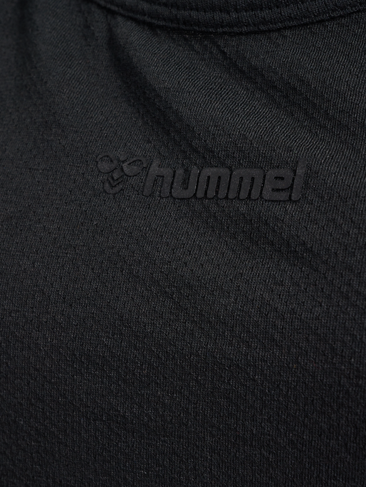 hmlMT VANJA STRAP TANKTOP, BLACK hmlMT VANJA STRAP TANKTOP, BLACK, packshot