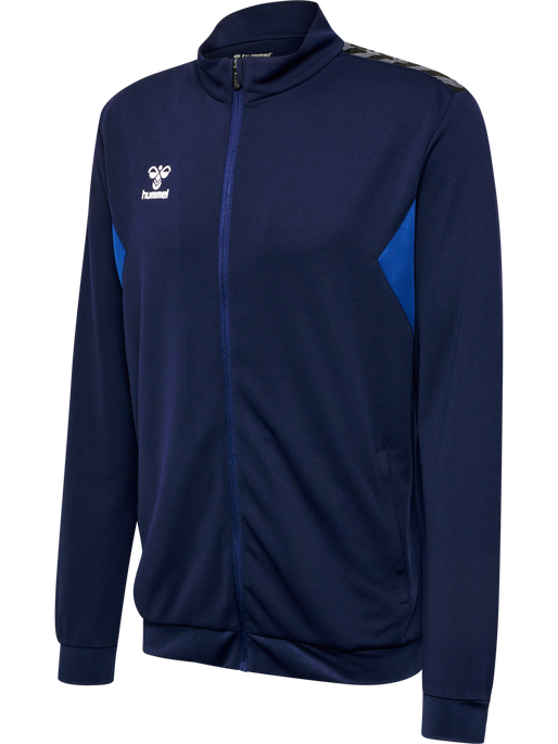 hmlAUTHENTIC PL ZIP JACKET, MARINE, packshot