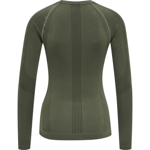 hummel MT SHAPING SEAMLESS SPORTS TOP - THYME