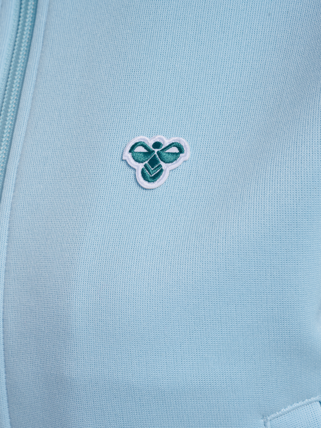 Short Logotape Trackjacket, LIGHT BLUE/TEAL, packshot