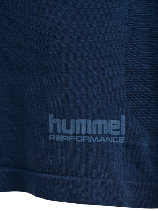 hmlHIIT SEAMLESS T-SHIRT S/S, DRESS BLUES hmlHIIT SEAMLESS T-SHIRT S/S, DRESS BLUES, packshot