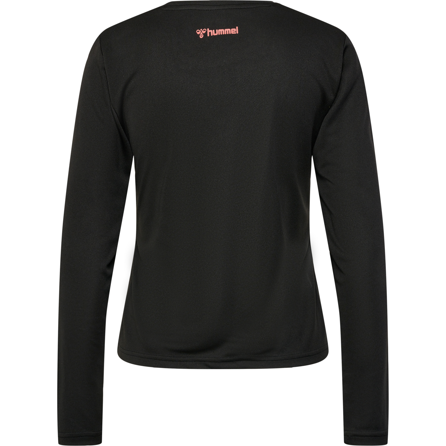 hmlMT FRI MESH T-SHIRT L/S, BLACK, packshot