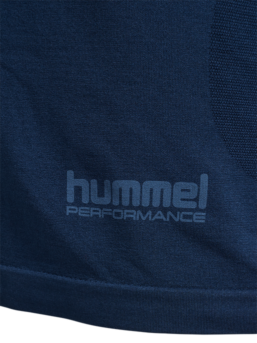 hmlHIIT SEAMLESS T-SHIRT L/S, DRESS BLUES hmlHIIT SEAMLESS T-SHIRT L/S, DRESS BLUES, packshot