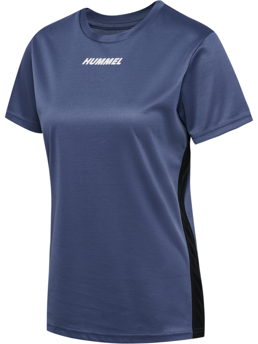 hmlMULTI PL JERSEY WOMAN, BLUE INDIGO, packshot