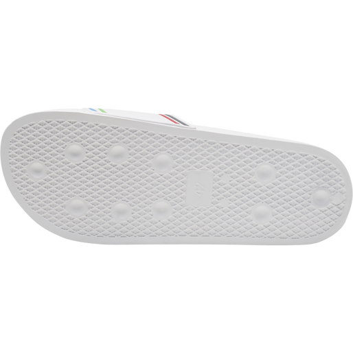 POOL SLIDE RETRO, WHITE, packshot