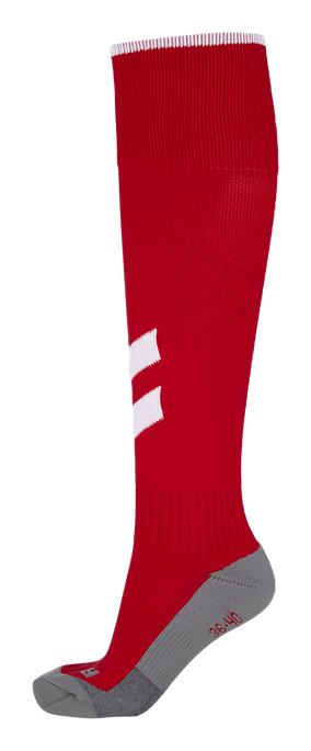 FUNDAMENTAL FOOTBALL SOCK, TRUE RED, packshot