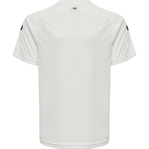 hmlCORE XK POLY JERSEY S/S KIDS, WHITE, packshot