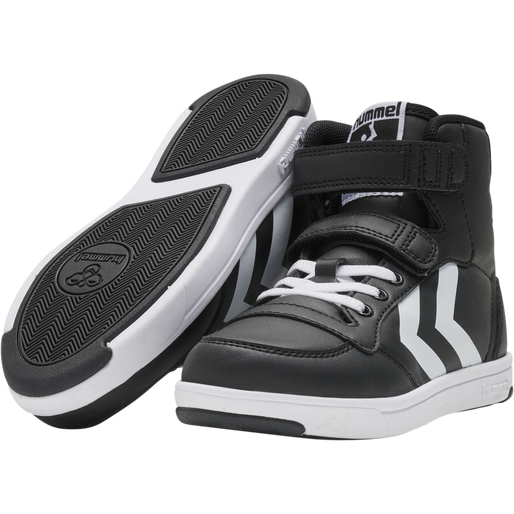 STADIL LIGHT QUICK HIGH JR, BLACK/WHITE, packshot