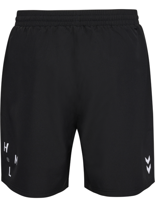 hmlCOURT WOVEN SHORTS, BLACK, packshot