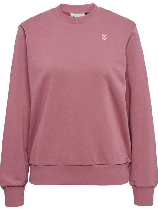 hmlPULSE W SWEAT CREWNECK, WISTFUL MAUVE, packshot