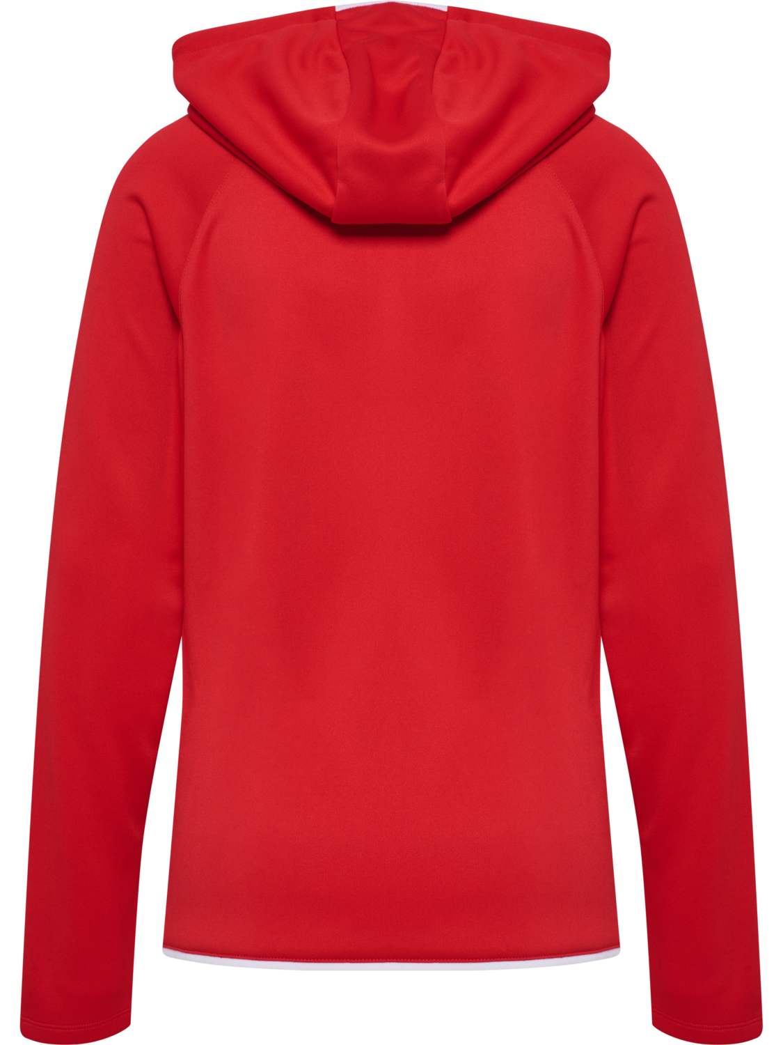 hmlCORE 2.0 ZIP HOODIE WOMAN, TRUE RED/WHITE, packshot