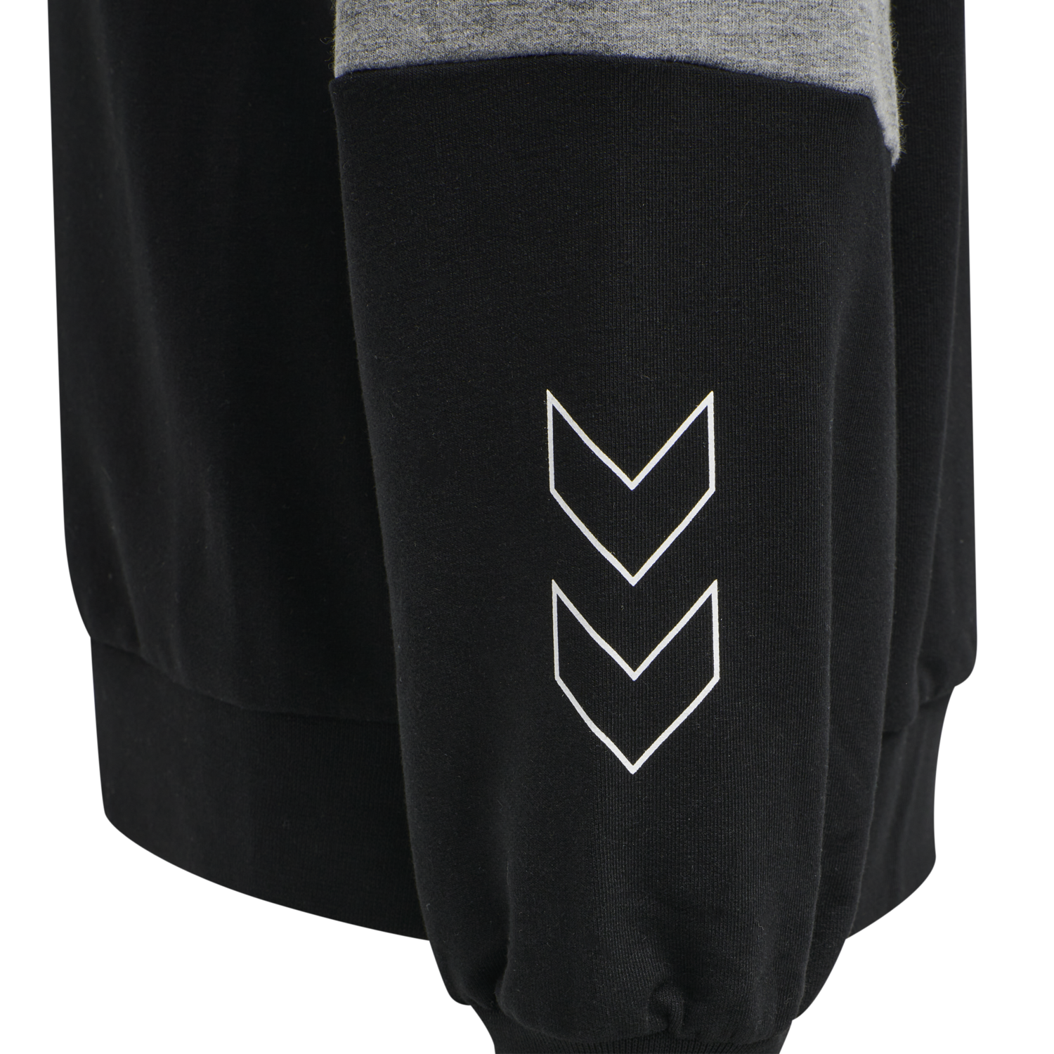 hmlBOXLINE HOODIE, BLACK, packshot