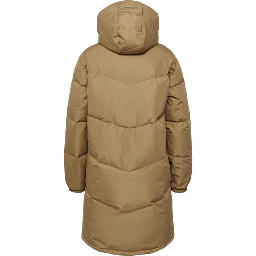 hmlLGC MIA LONG PUFF COAT, TIGERS EYE hmlLGC MIA LONG PUFF COAT, TIGERS EYE, packshot