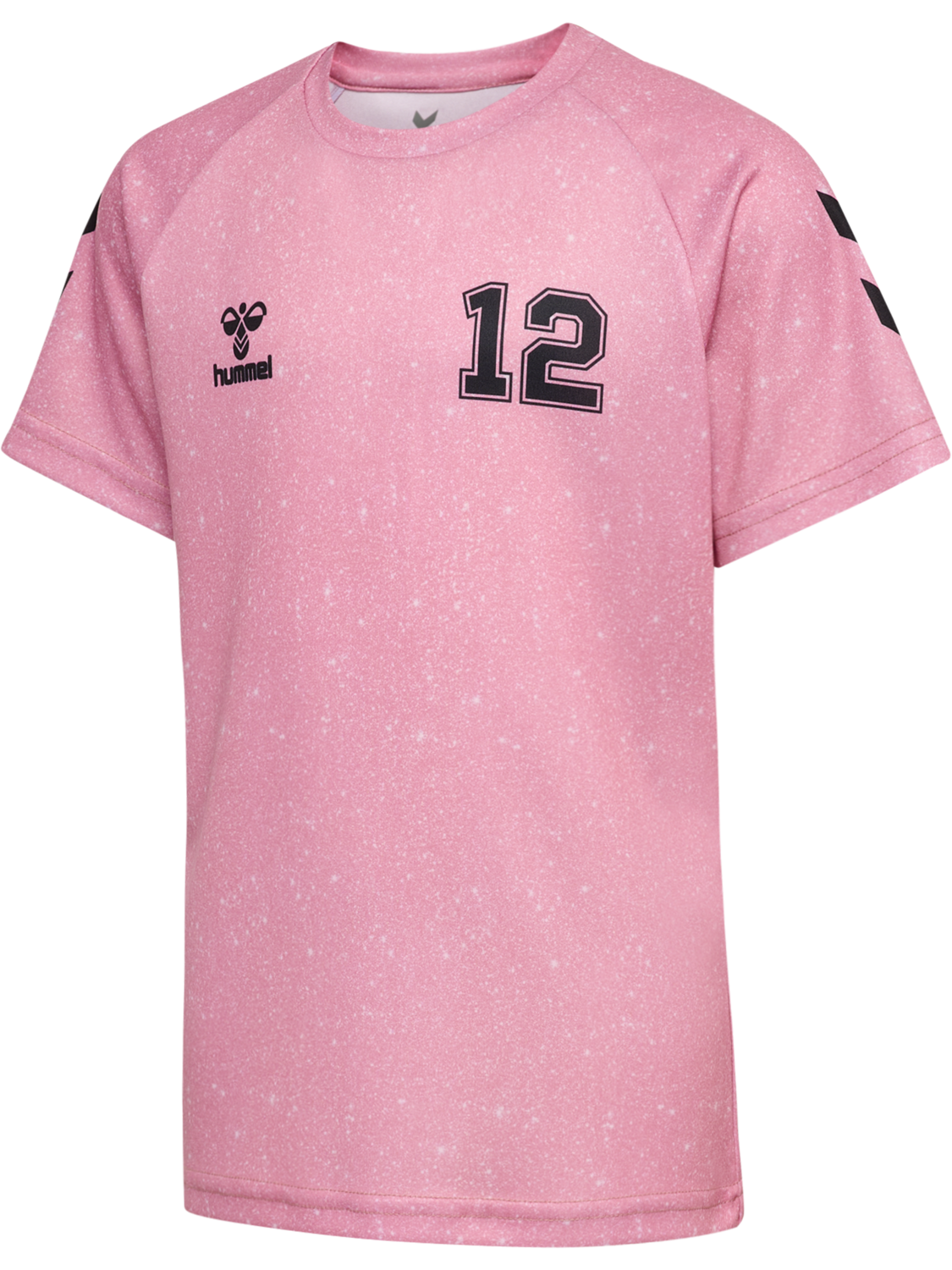 hmlSHIMMER T-SHIRT S/S, BRIDAL ROSE, packshot