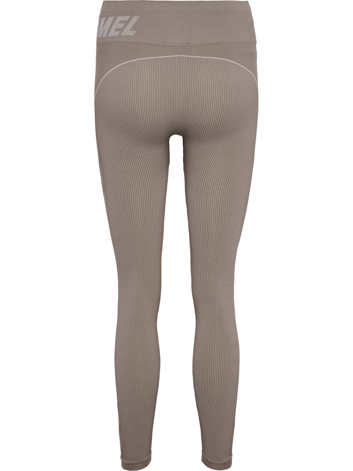 hmlTE CHRISTEL SEAMLESS MW TIGHTS, CHATEAU GRAY/DRIFTWOOD MELANGE, packshot