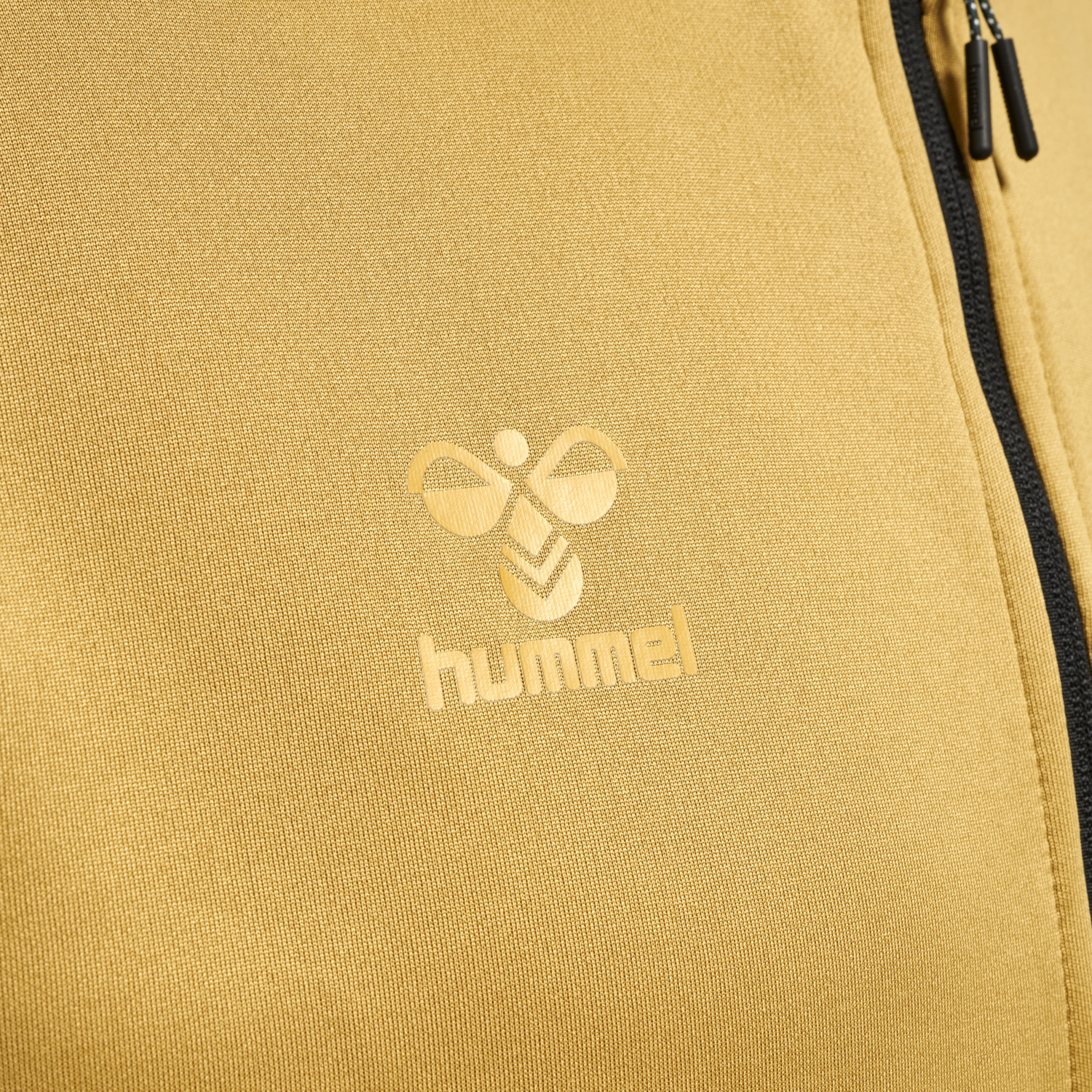hmlCIMA XK ZIP JACKET, ANTIQUE GOLD, packshot