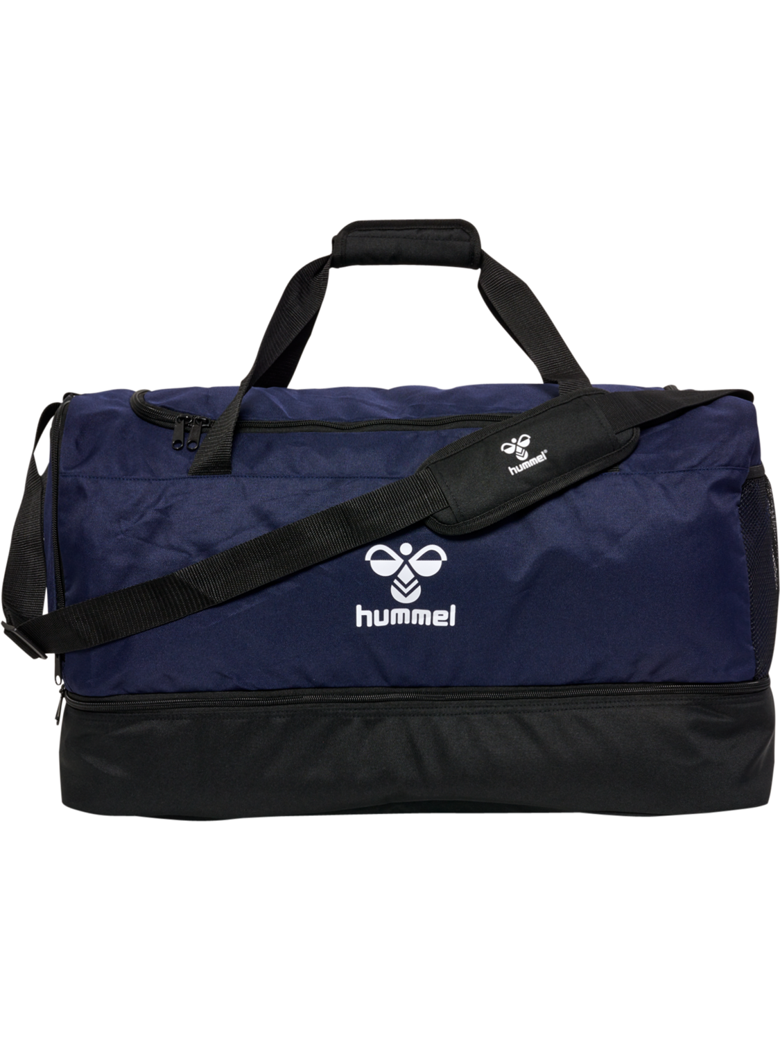hmlCORE 2.0 SPORTS BAG W. SC, MARINE/BLACK, packshot
