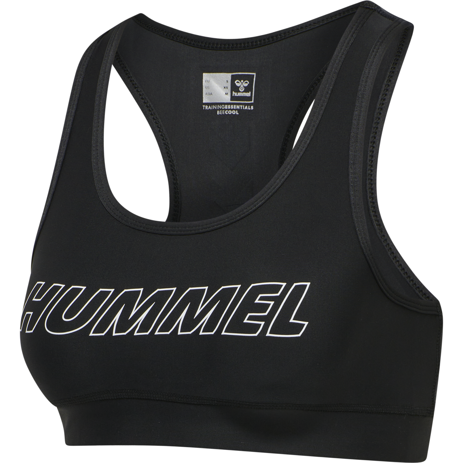 hmlTE TOLA 2-PACK SPORTS BRA, BLACK/DRIFTWOOD, packshot